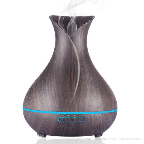 Wood and Glass Aroma Diffuser Aromatherapy 400ml